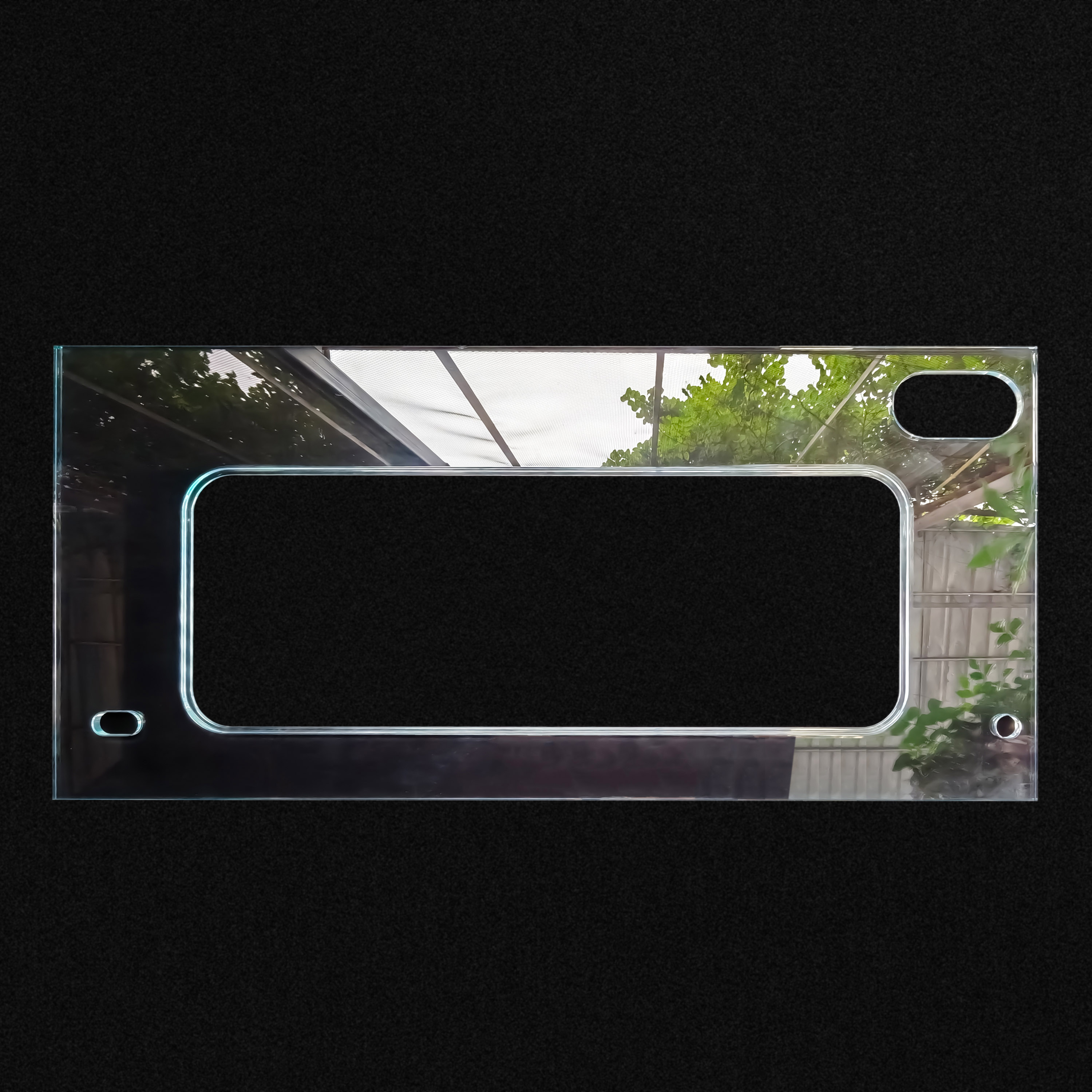 Verre renforcé intégré pour aquariums