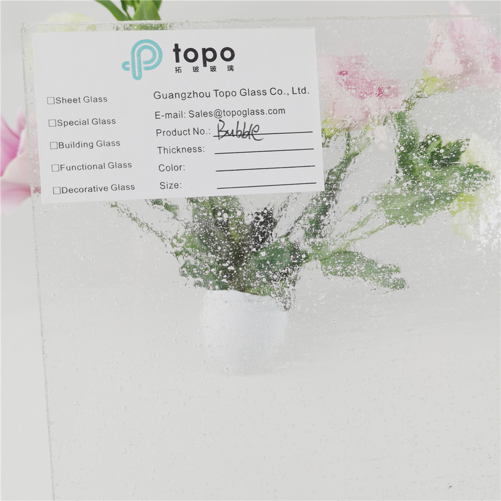 Verre &agrave; bulles