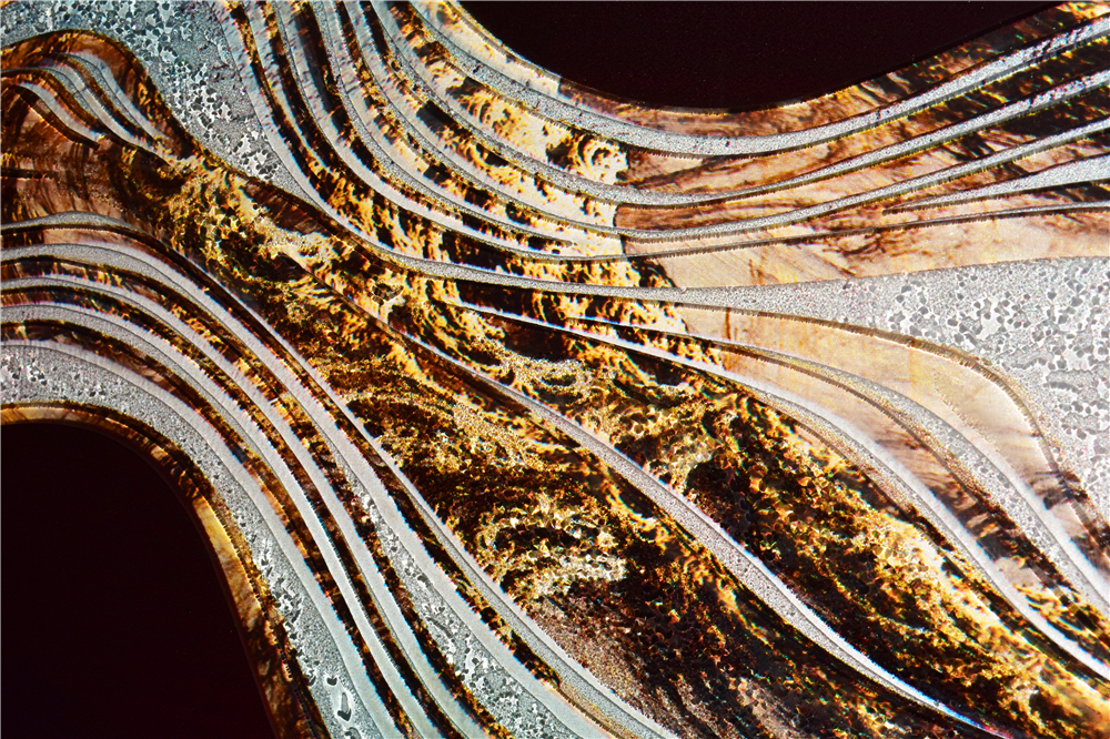 Peinture suspendue en verre d'art abstrait de style fashional pour la décoration murale