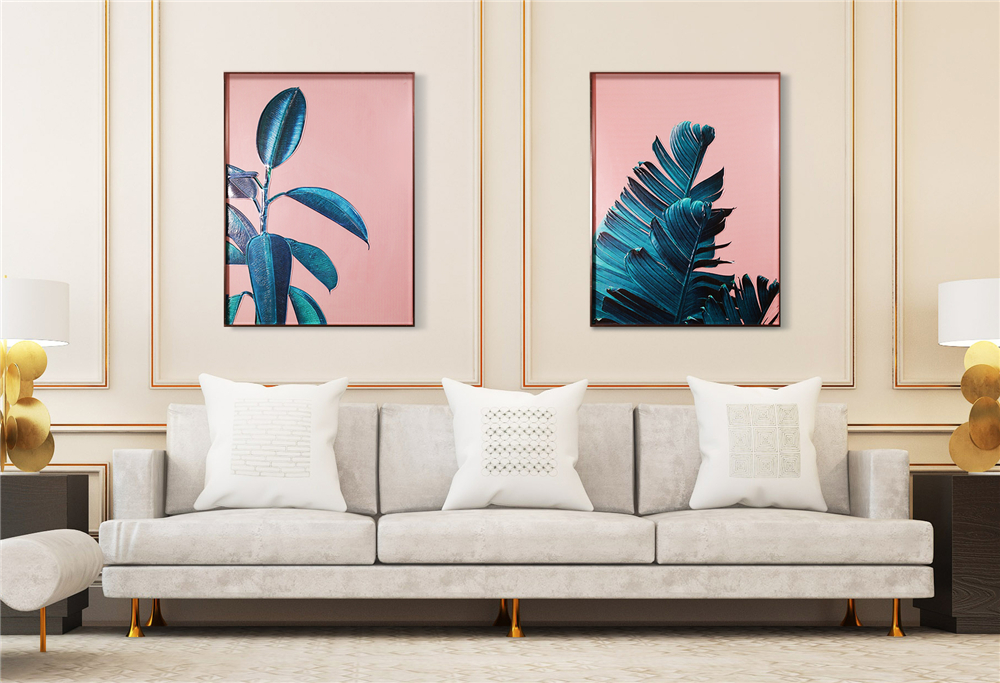 Peinture de plantes vertes