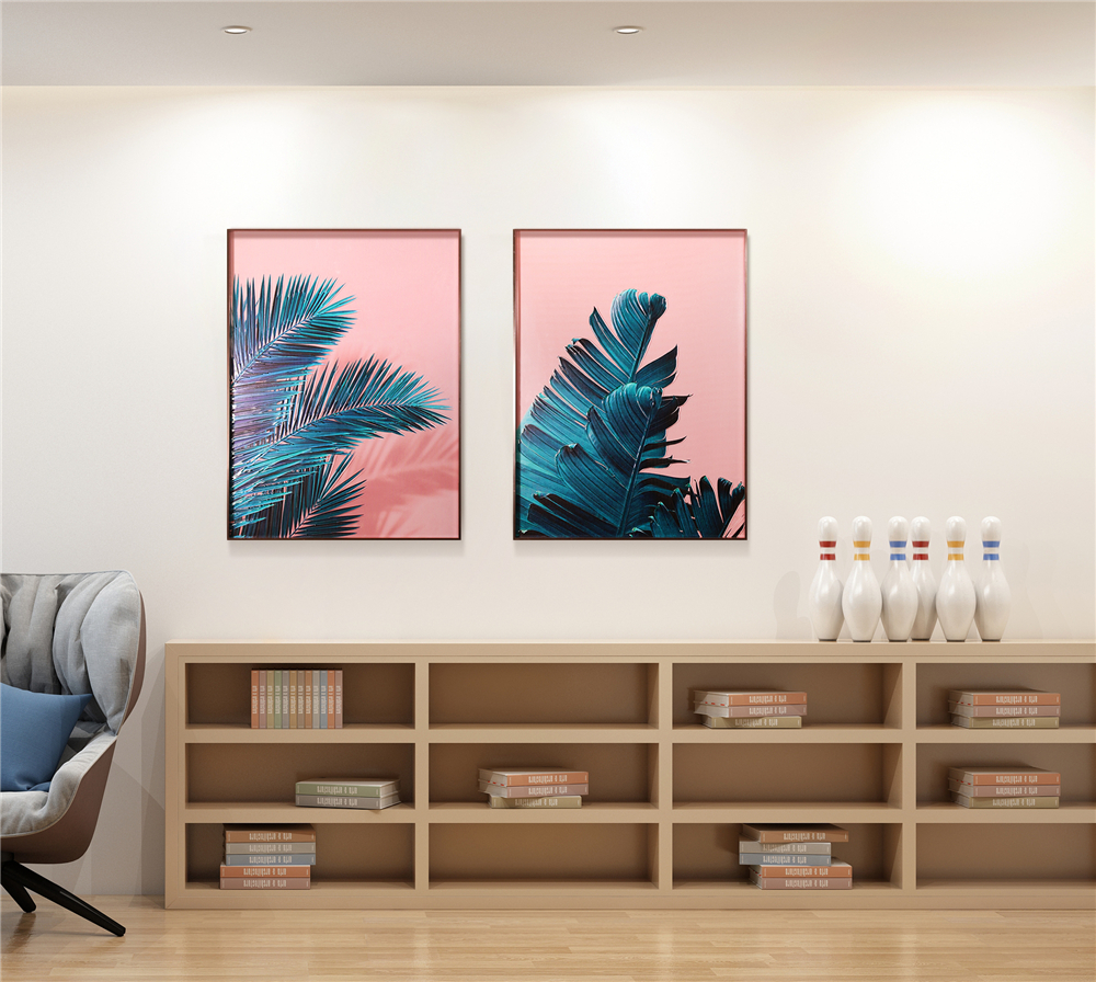 Peinture de plantes vertes