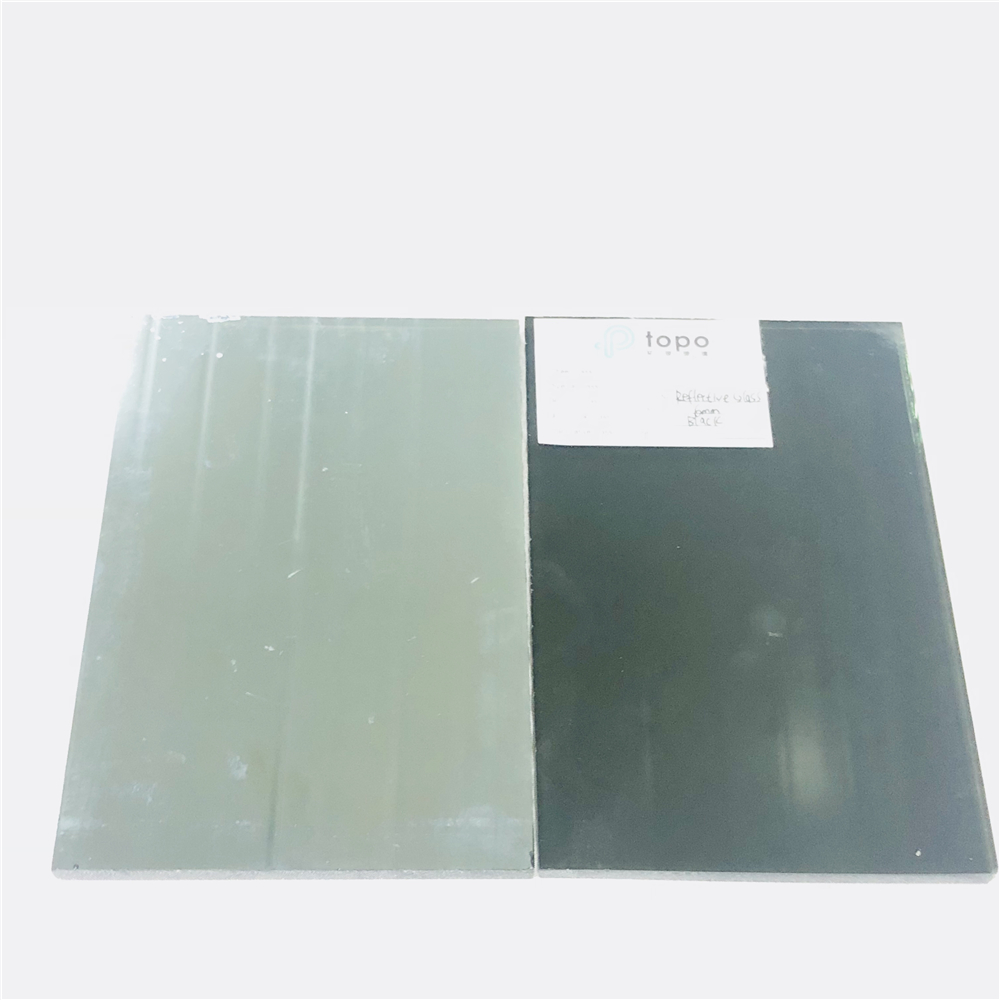 4 mm 5 mm 6 mm 8 mm 10 mm 12 mm verre réfléchissant enduit noir