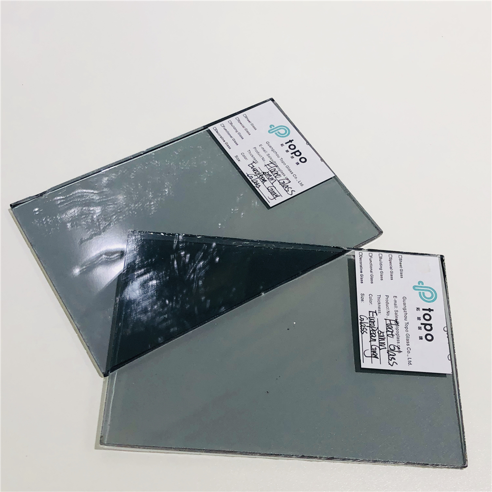 4 mm 5 mm 6 mm 8 mm 10 mm 12 mm Verre gris européen teinté