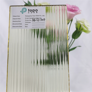 Verre décoratif d'intimité de salle de bains coloré d'or jaune de 5mm-15mm