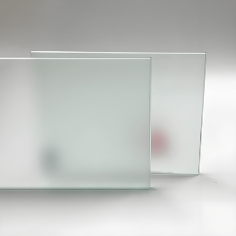 Verre dépoli gravé à l'acide