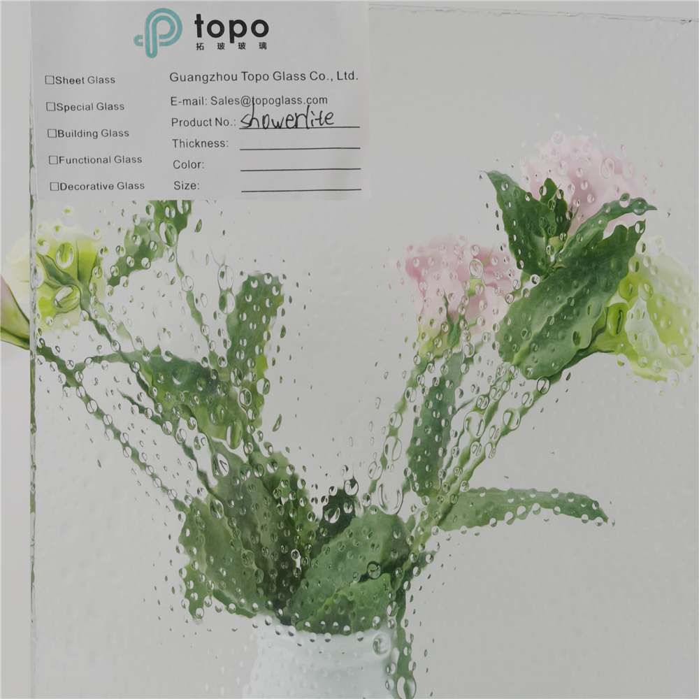 3 mm 4 mm 5 mm 6 mm 8 mm 10 mm Transparent Showerlite Figured Pattern Glass