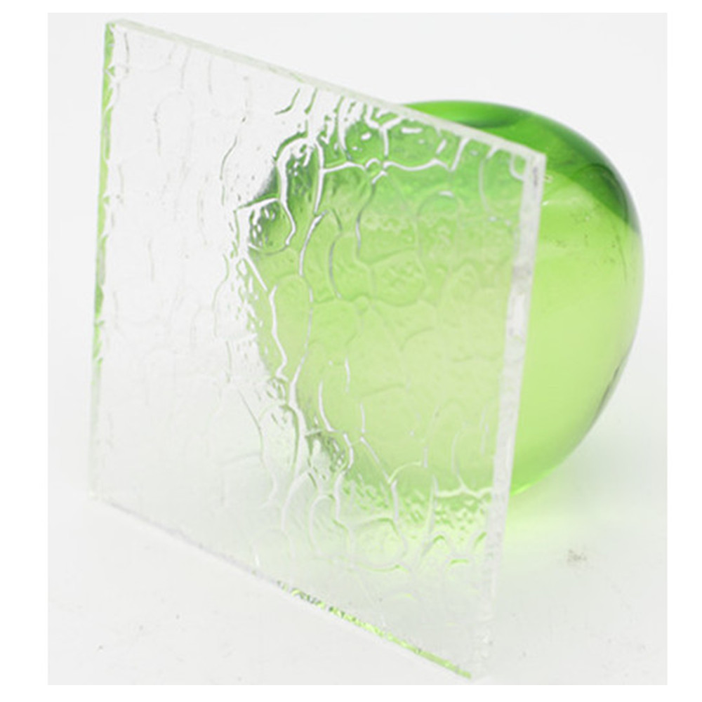 3mm 4mm 5mm 6mm 8mm Verre de motif Morgon ultra clair à faible teneur en fer