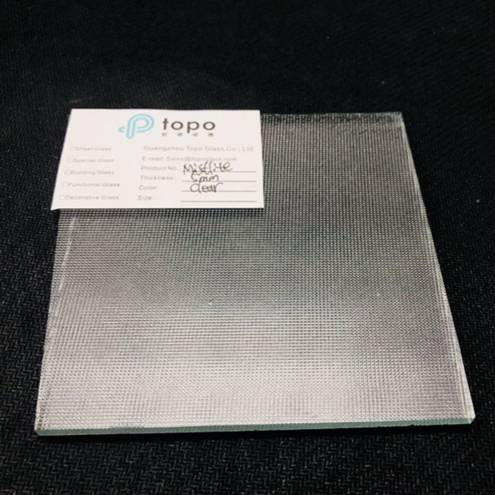 3 mm 4 mm 5 mm Verre transparent / bronze Mistlite