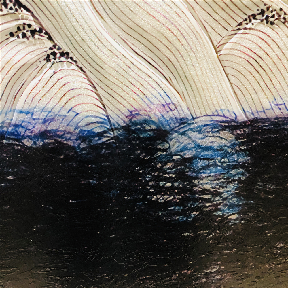 Peinture sur verre pour la décoration de la maison et du bureau