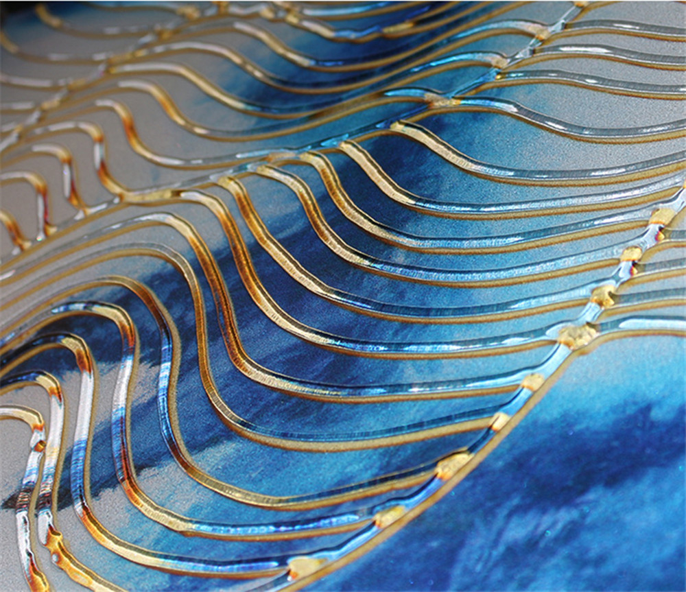 Wholsale Trempé Extral Clair Albatron Art Doublure Peinture Sur Verre en Soldes