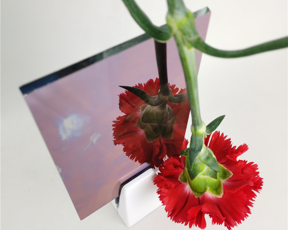 Verre miroir de s&eacute;curit&eacute;