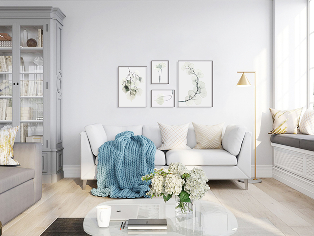 Peinture v&eacute;g&eacute;tale moderne