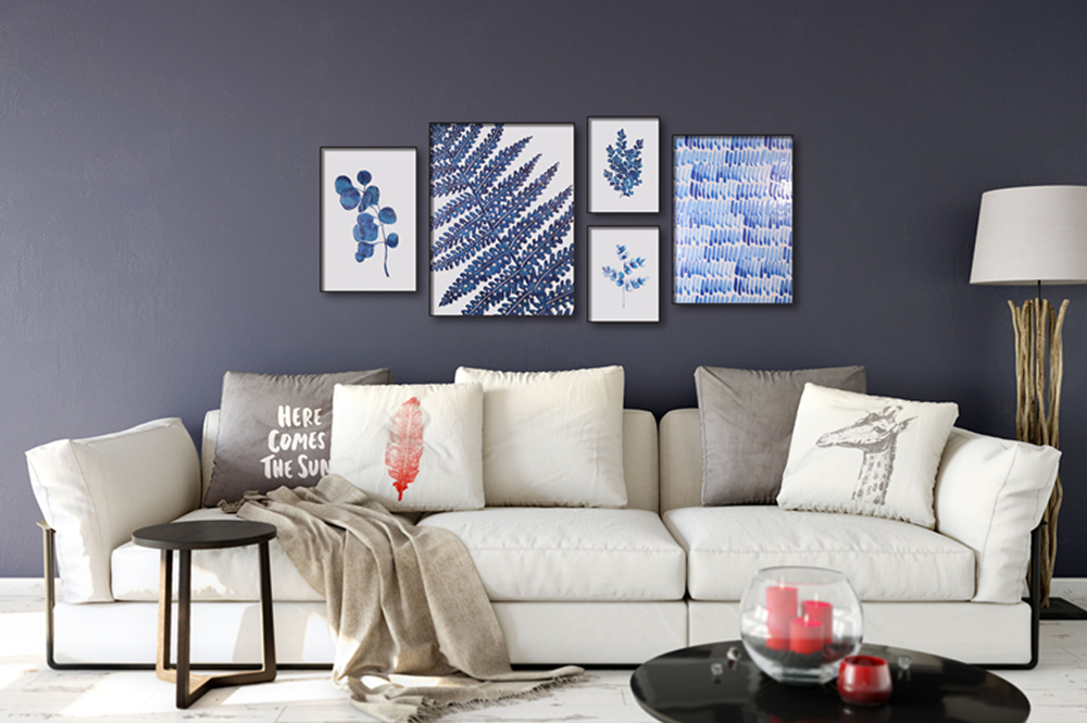 Peinture v&eacute;g&eacute;tale moderne