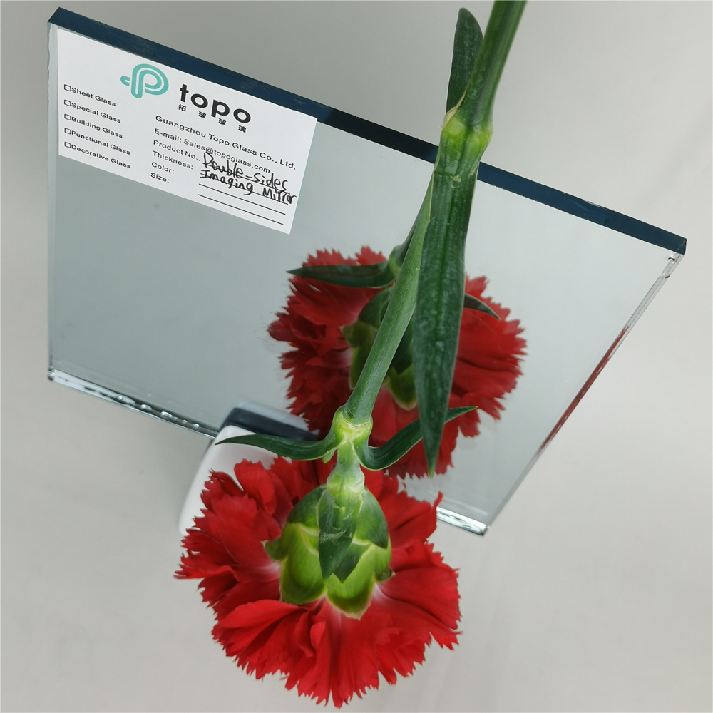 2 mm 3 mm 4 mm 5 mm 6 mm 8 mm 10 mm 12 mm Verre miroir double face