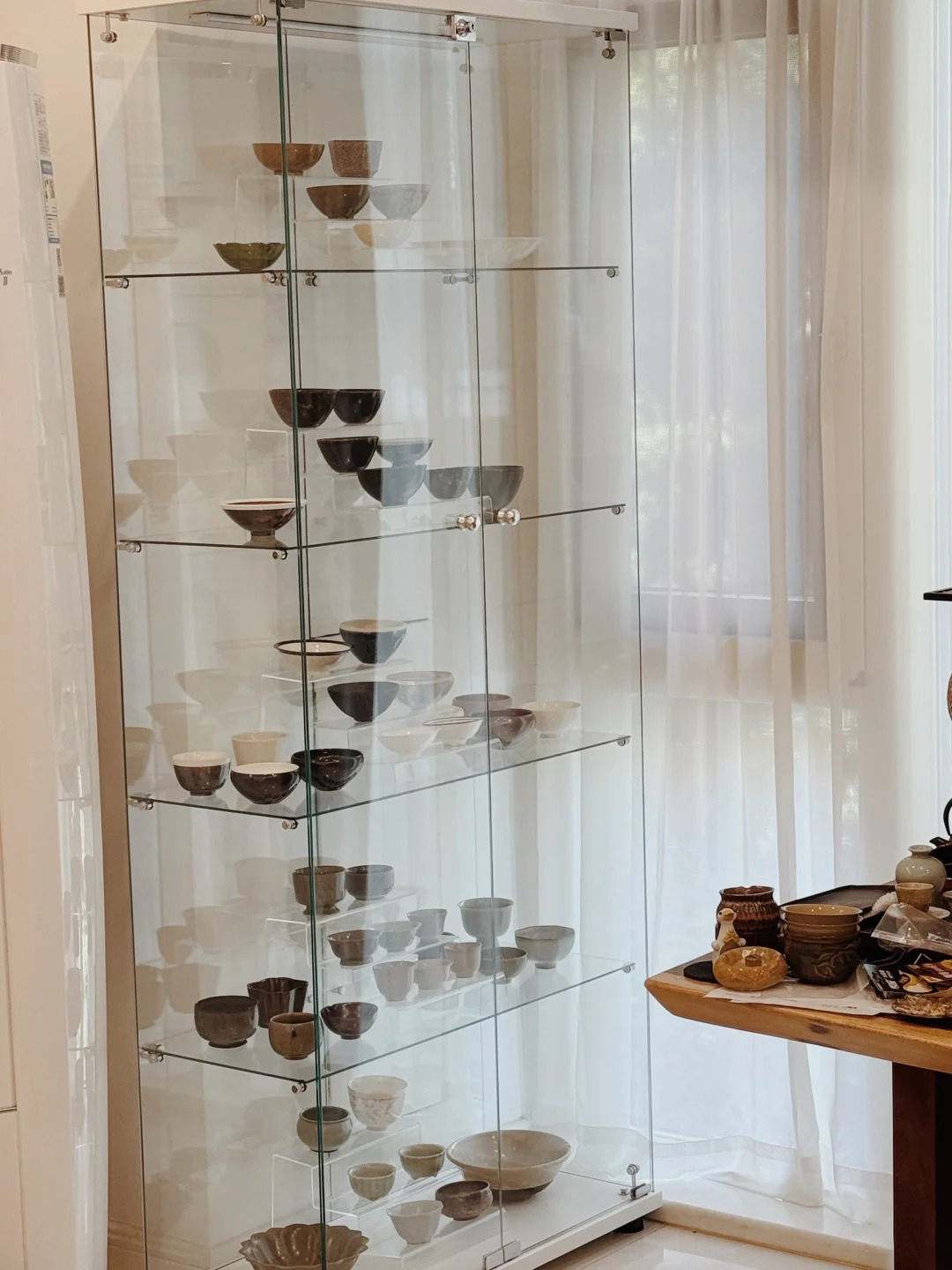 Vitrine de collection en verre (7)