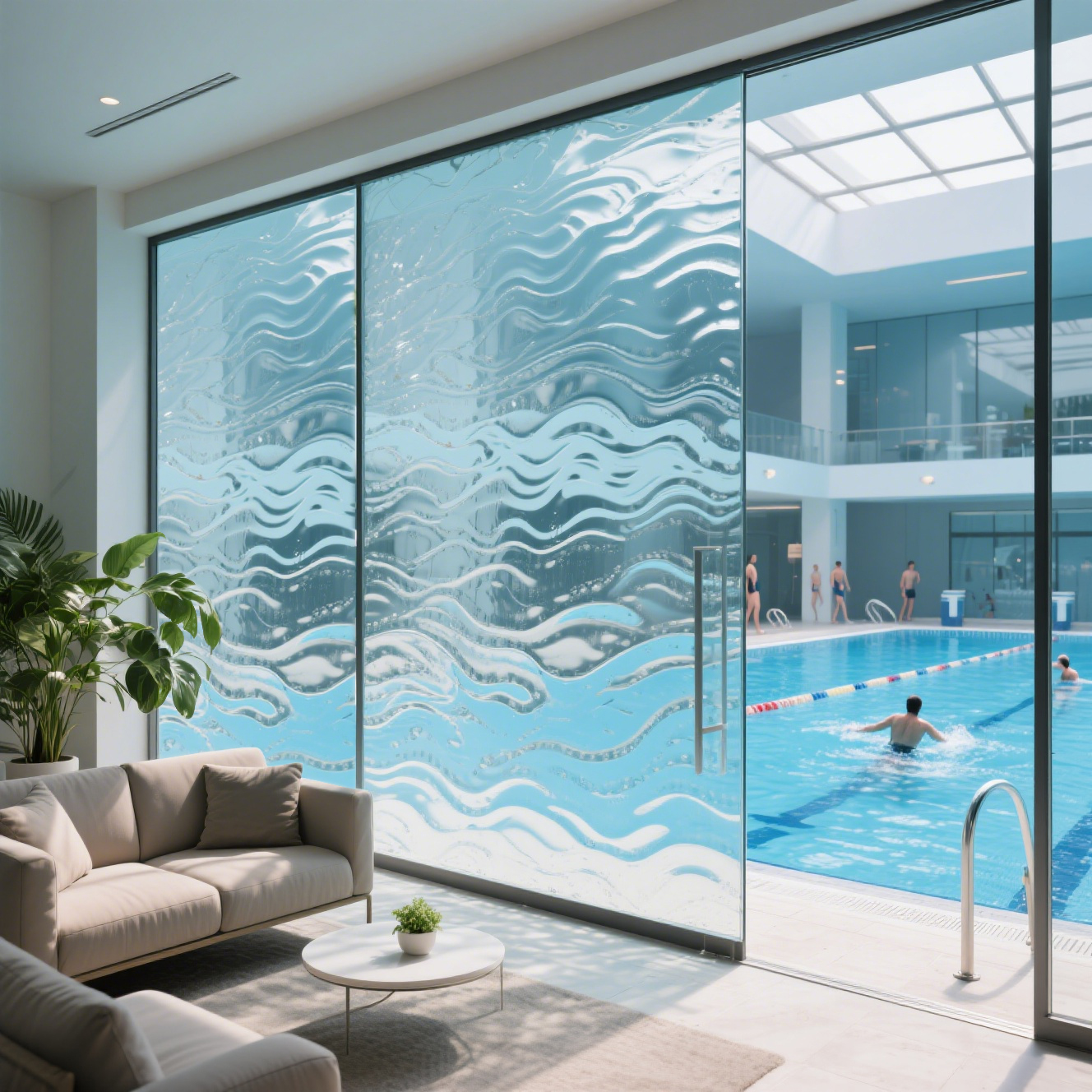 Verre &agrave; motif